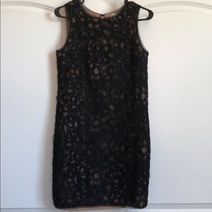 M Studio Black Lace Dress